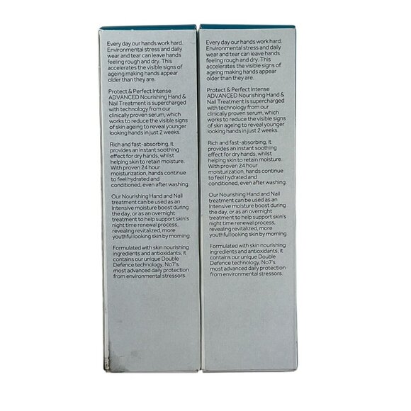 No7 Protect & Perfect Intense Nourishing Hand & Nail Treatment 2.5oz Lot Of 2 - Picture 4 of 7
